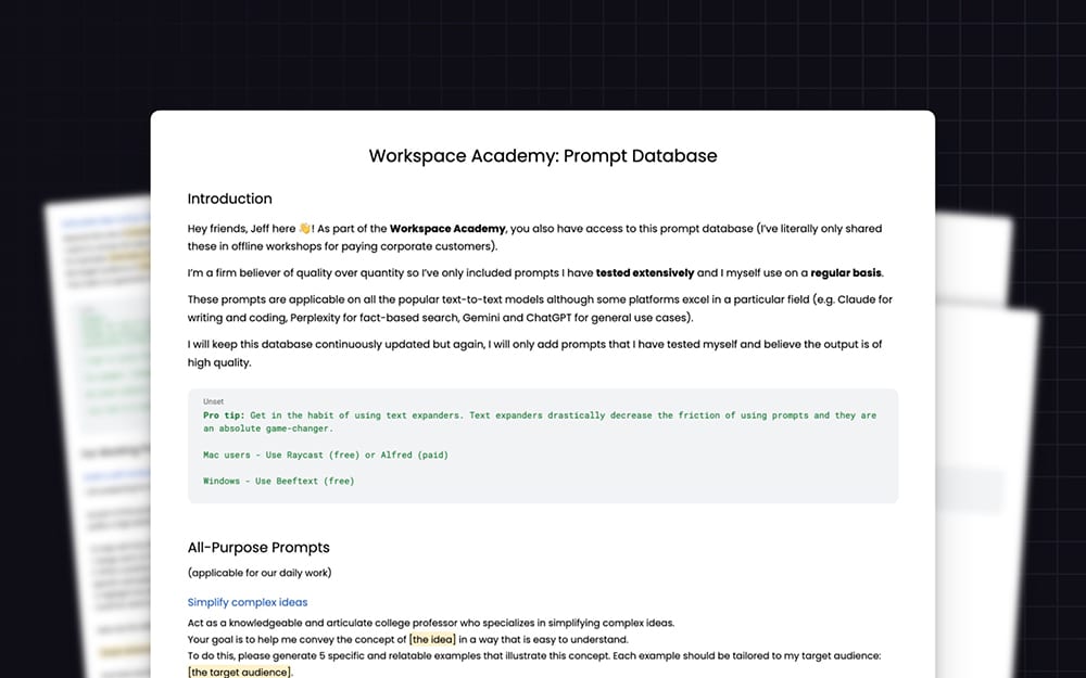 Google Workspace Templates