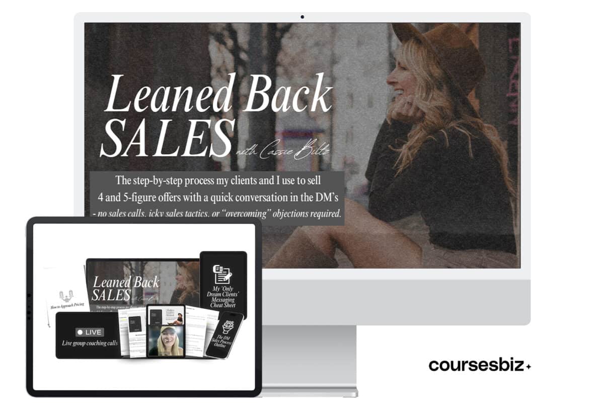 Leaned Back Sales