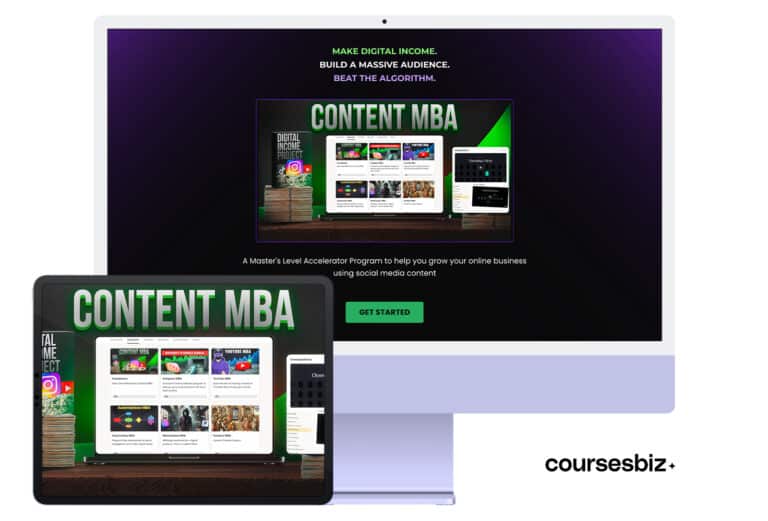 Content MBA Course