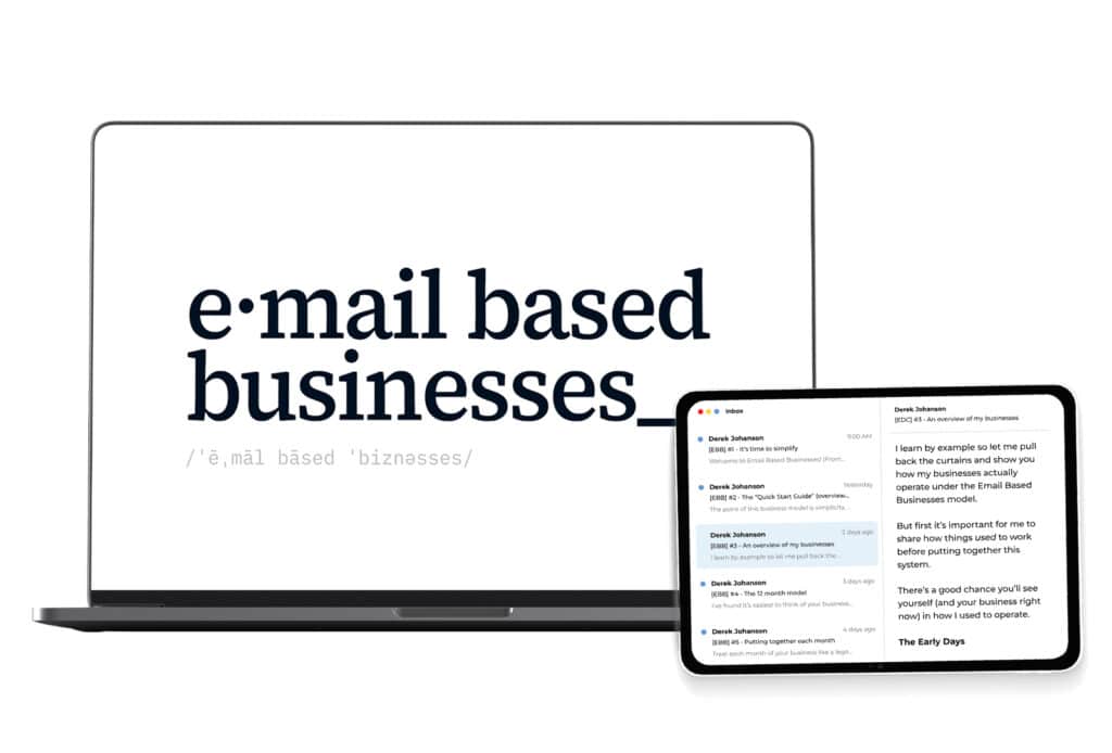 Derek Johanson Email Course