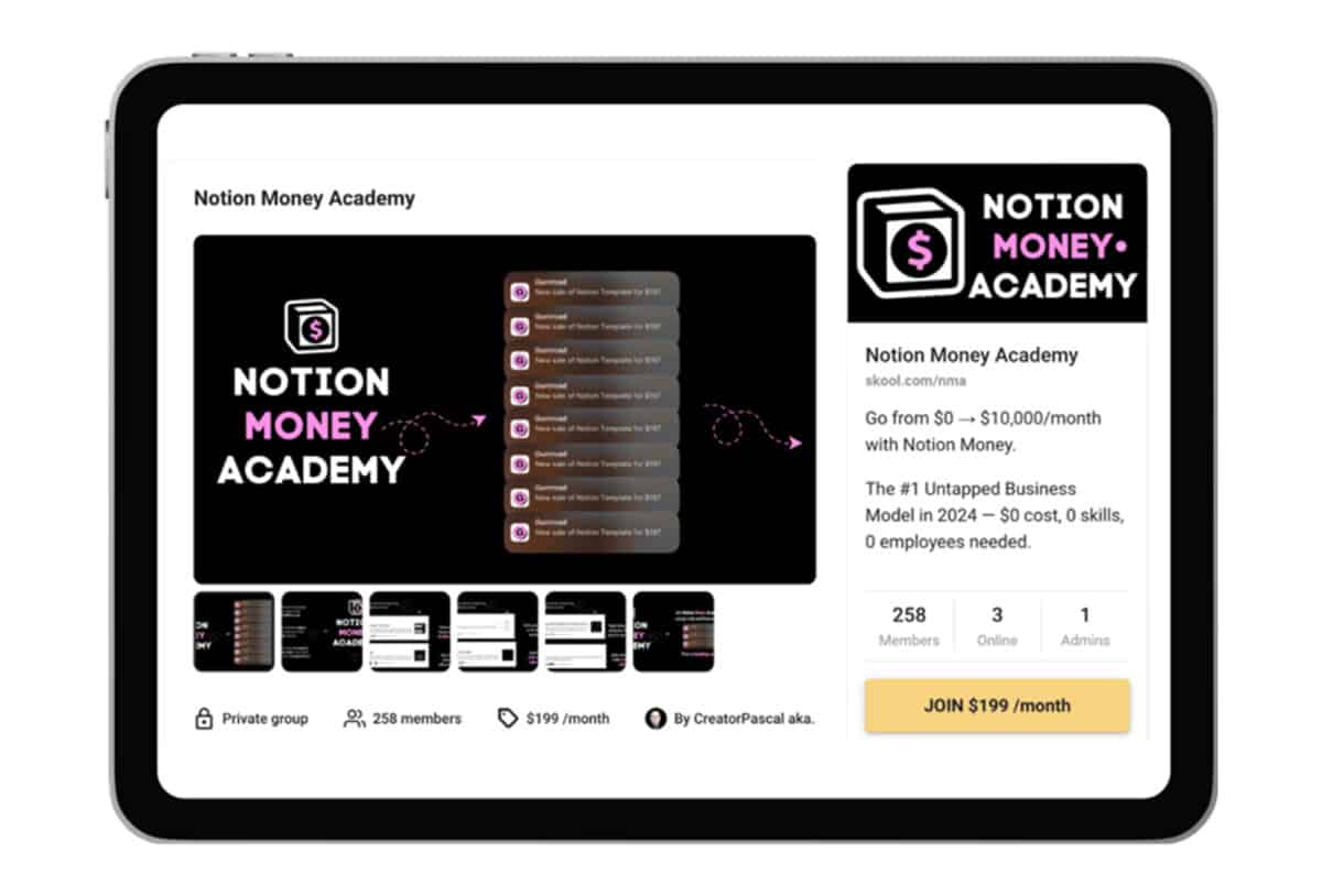 Pascal Notion Academy