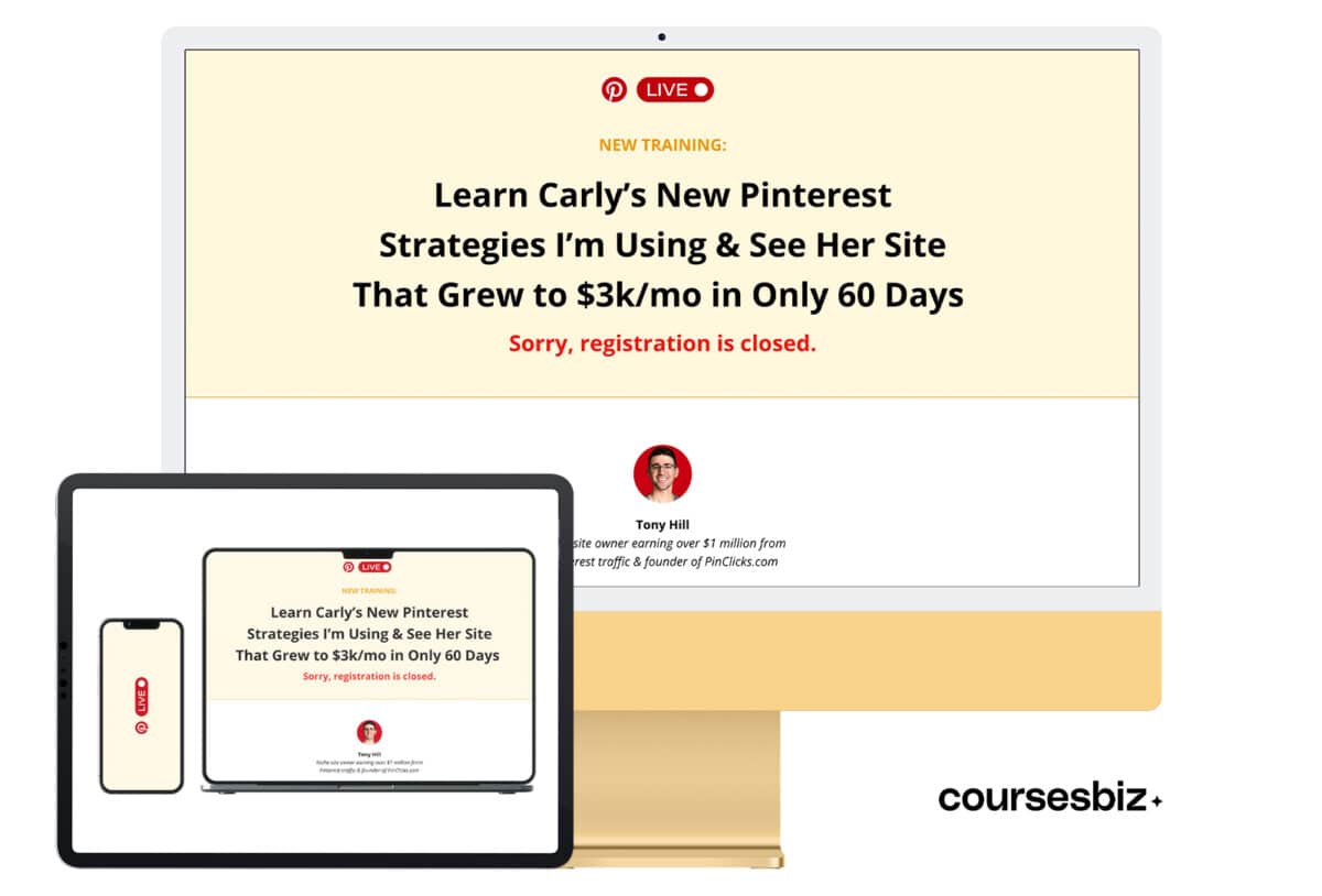 Pinteresting Strategies Live