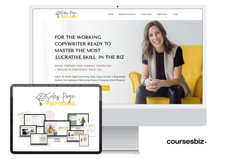 Sales Page Prep School