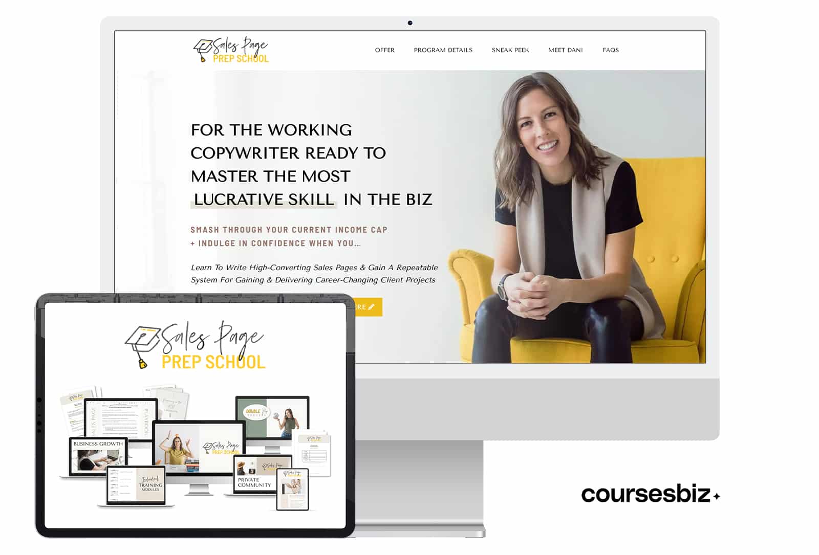 Sales Page Prep School