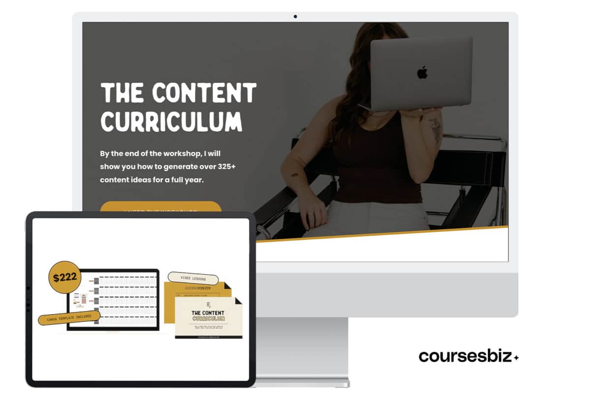 The Content Curriculum