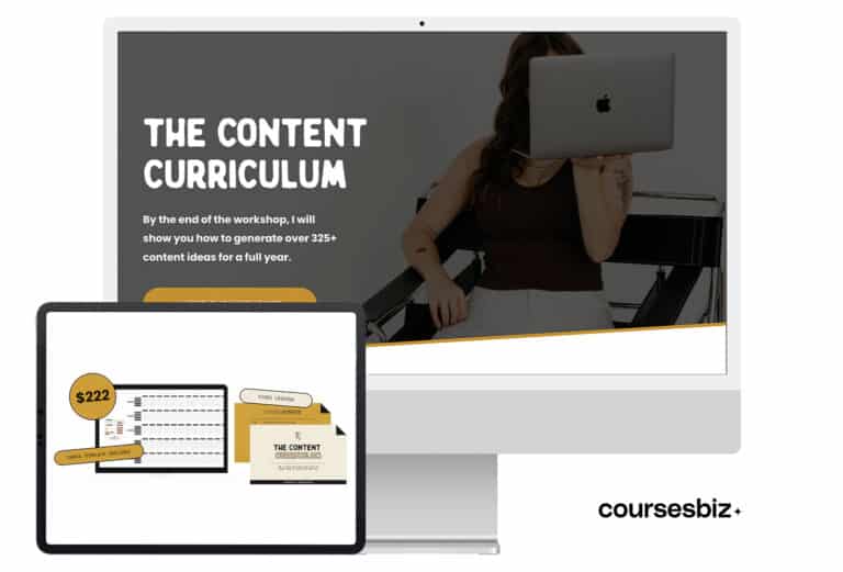 The Content Curriculum