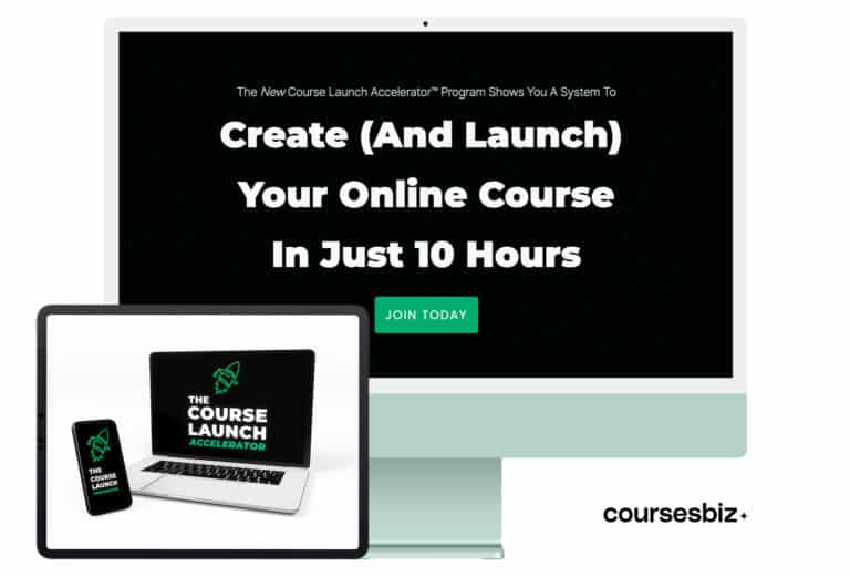 The Course Launch Accelerator