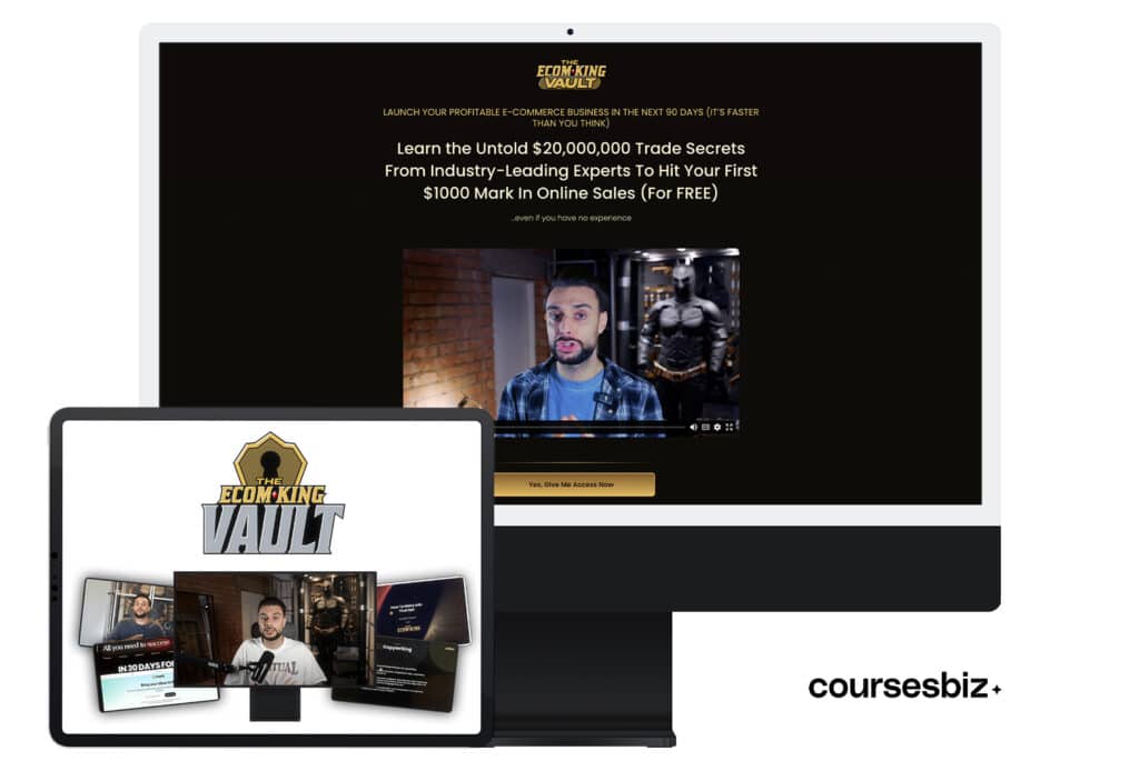 The Ecom King Vault 2025 Bootcamp