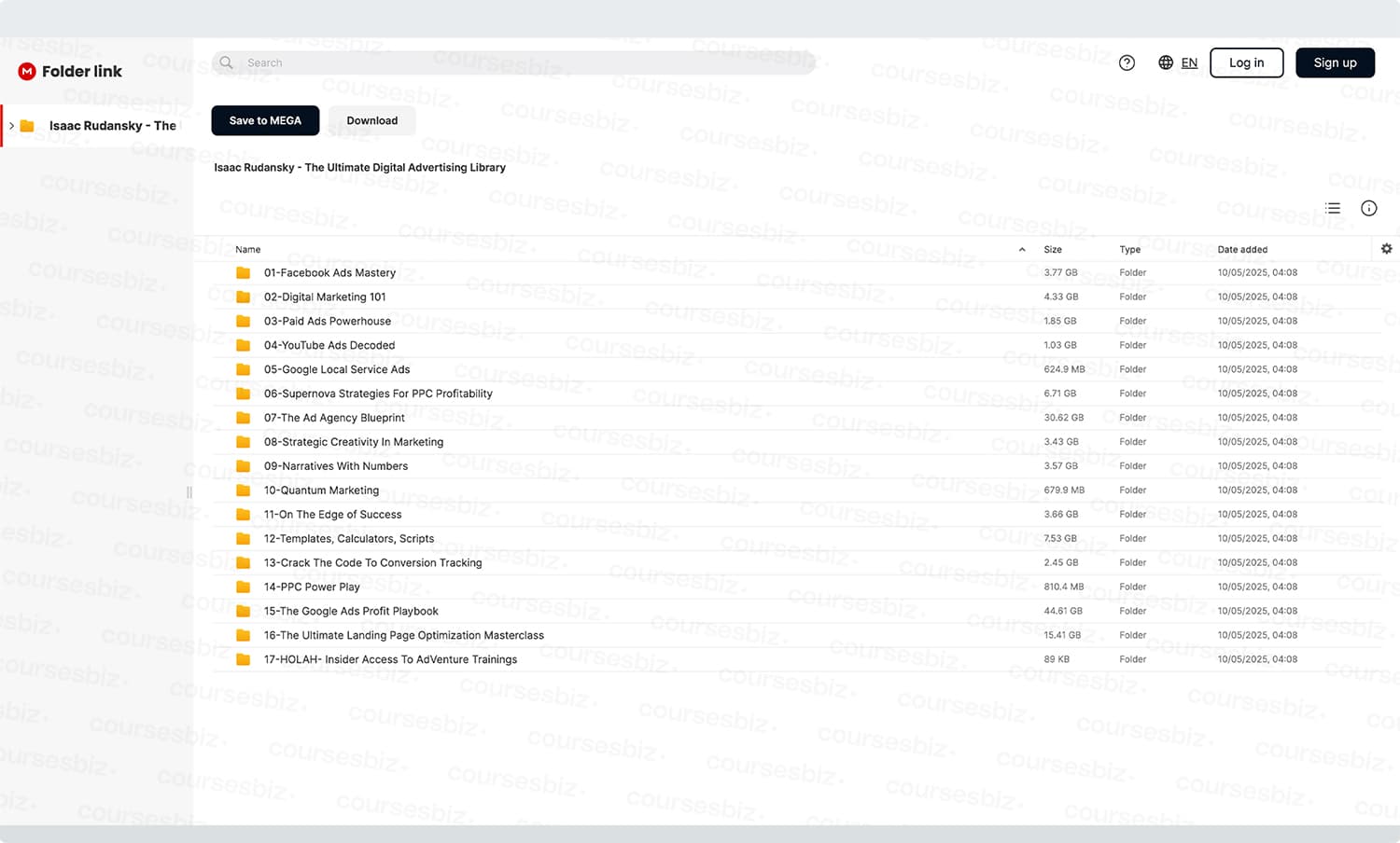 Ultimate Digital Advertising Library Download Proof